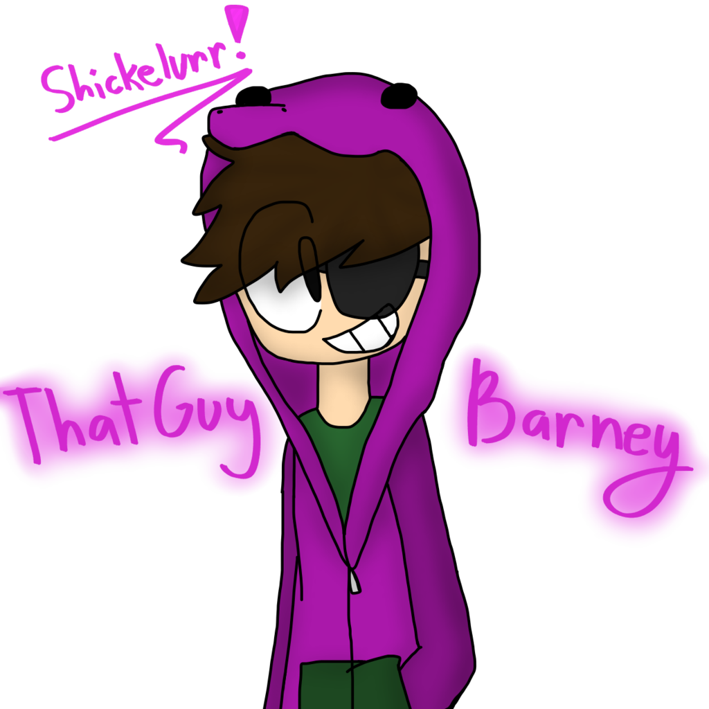 Transparent Download Thatguybarney Fanart By Puppyrelp - Thatguybarney Fanart (1024x1024), Png Download