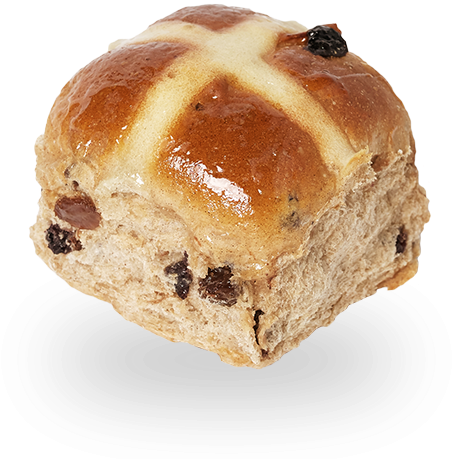 A Traditional - Hot Cross Buns Png (650x458), Png Download