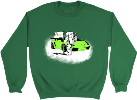 Neo Lambo Moon Man Sweatshirt - Shirt (480x480), Png Download