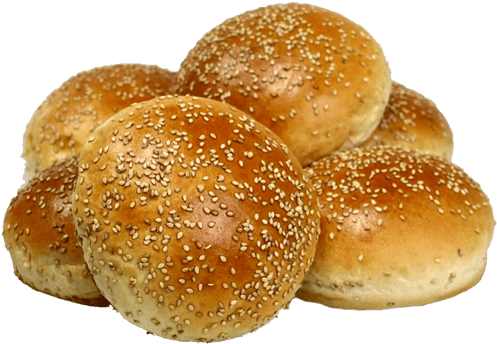 Sesame Seed Bun - Michigan (550x396), Png Download