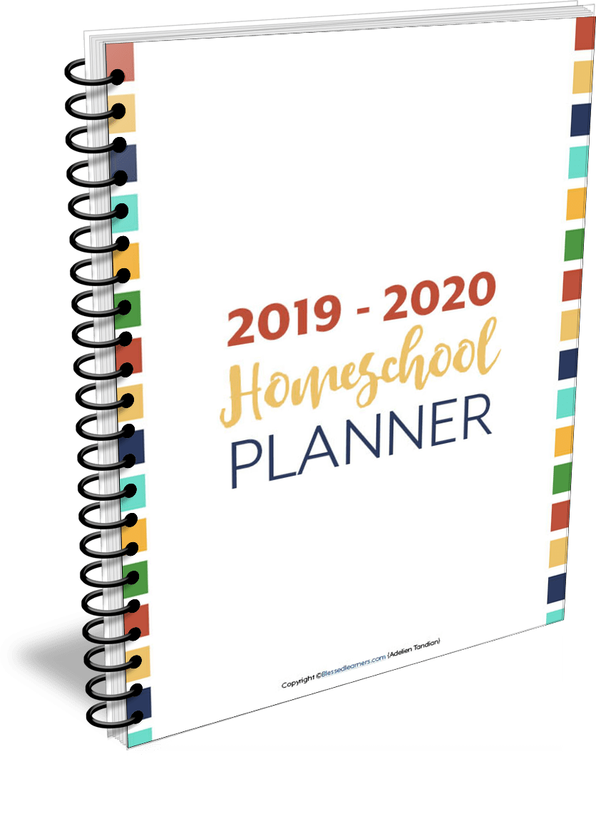 Free Homeschool Planner - Homeschool Planner 2019 (836x1155), Png Download