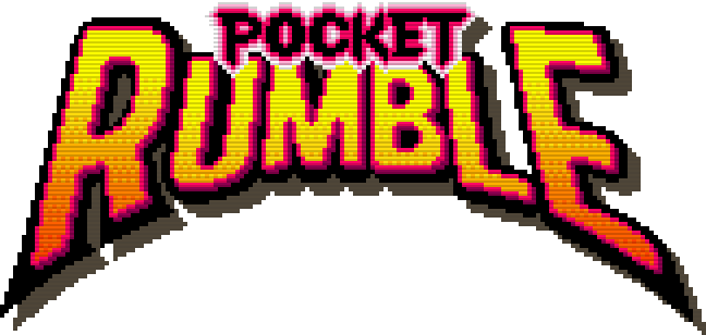 Pocket Rumble Logo (648x308), Png Download