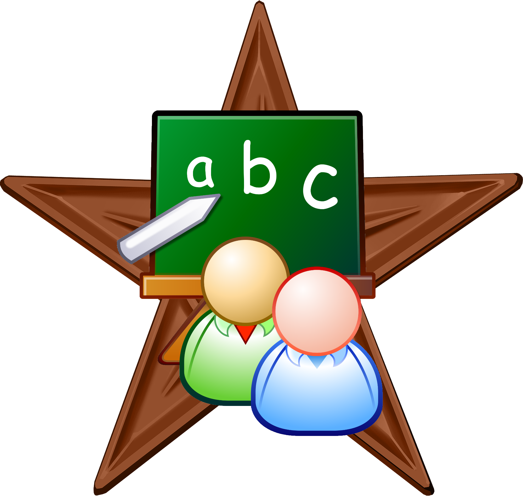 Barnstar False Friend - Alphabétisation (2000x1900), Png Download