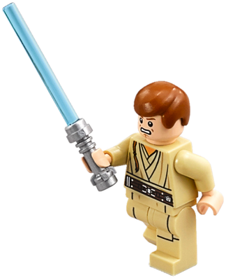 Obi-wan Kenobi - Lego Star Wars Duel On Naboo 75169 (334x412), Png Download