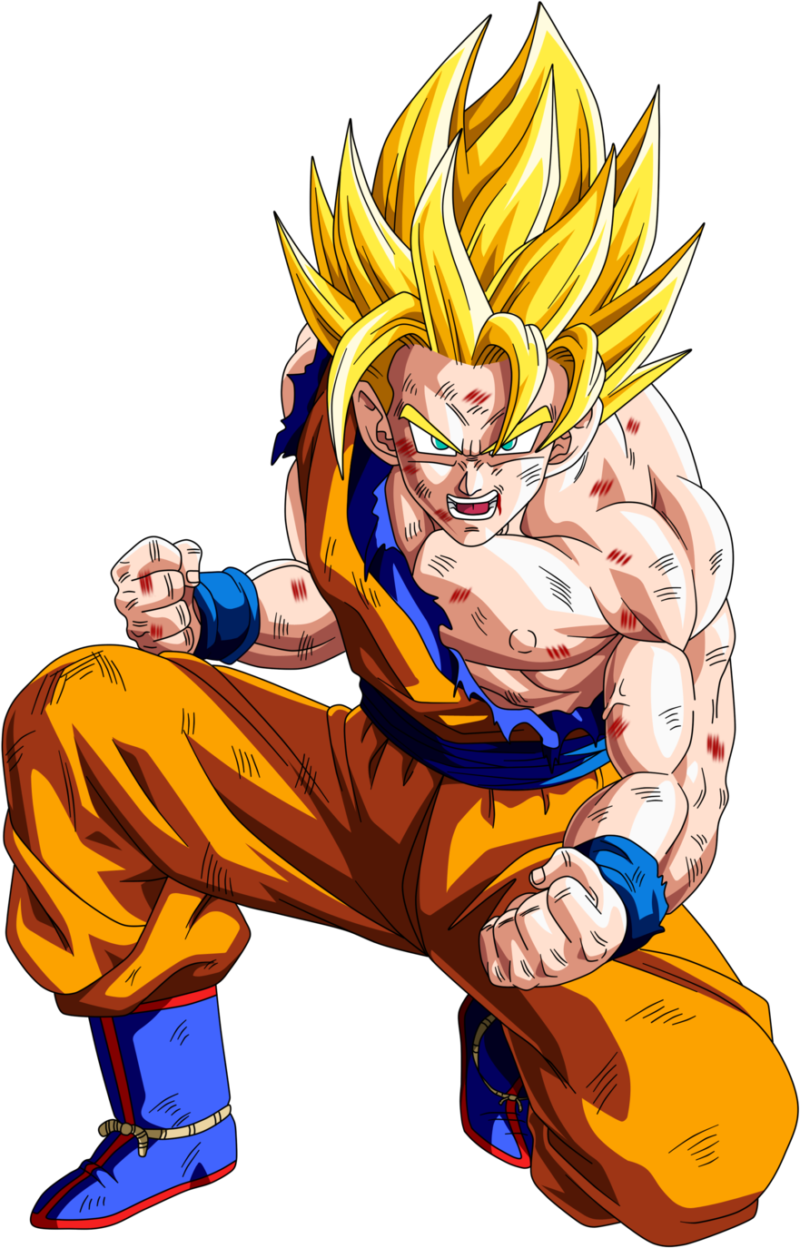 Goku Clipart Z Kai - Dragon Ball Z Songoku (900x1389), Png Download