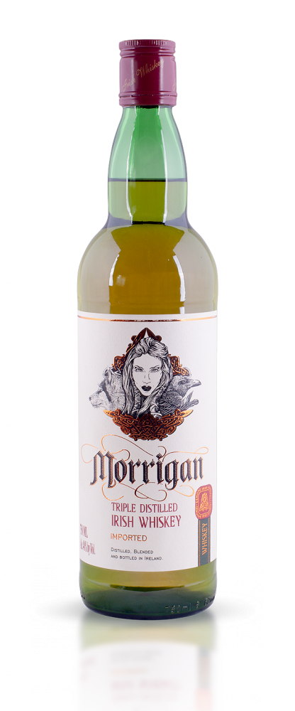Morrigan Irish Whiskey - Aiko Importers, Inc. (416x1000), Png Download