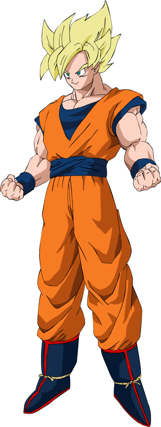 Imagenes En Formato Png Banner Royalty Free - Goku (550x1454), Png Download