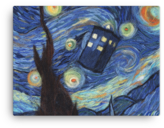 The Starry Night (500x500), Png Download