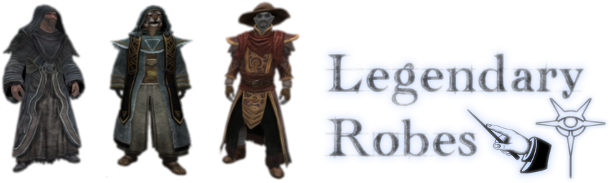 Legendary Robes Dragonborn - Skyrim Dragonborn Dlc Robes (970x270), Png Download