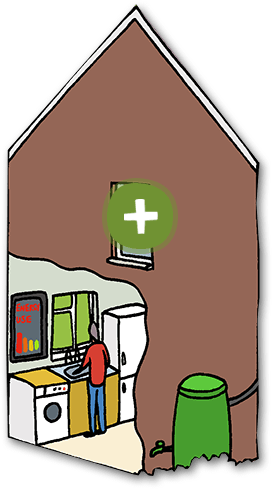 House - Low-carbon Economy (272x489), Png Download