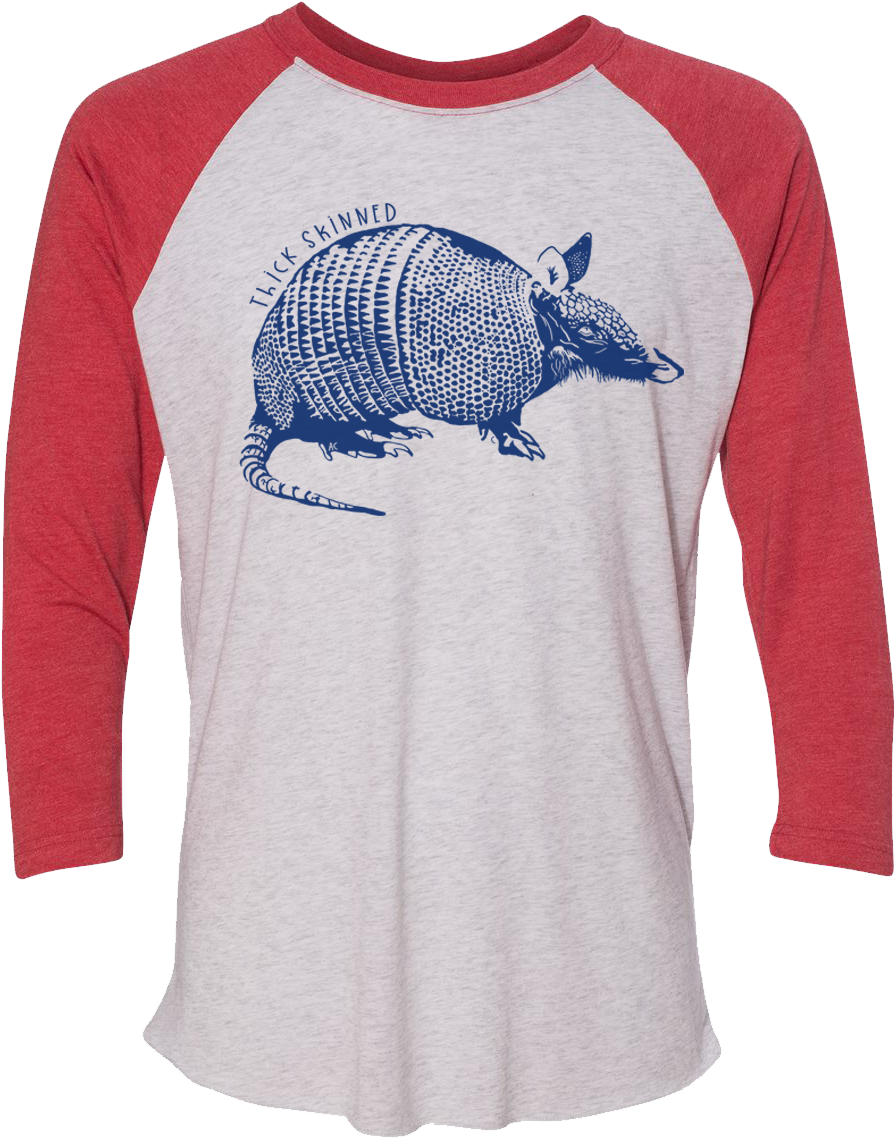 Red White And Blue - Merry Christmas 2" Christmas Raglan (1000x1250), Png Download