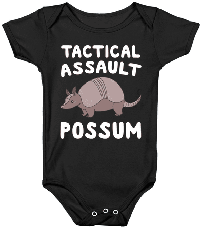 Tactical Assault Possum - Anime Baby Shirts (484x484), Png Download