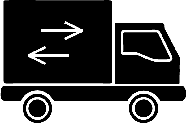 Moving Truck - Icon (750x750), Png Download