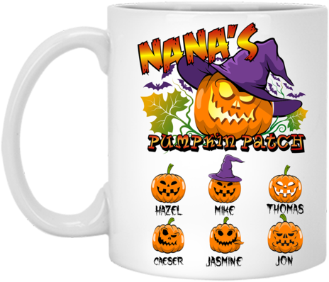 Pumpkin Patch Halloween Special Personalized High Quality - Mug (480x480), Png Download