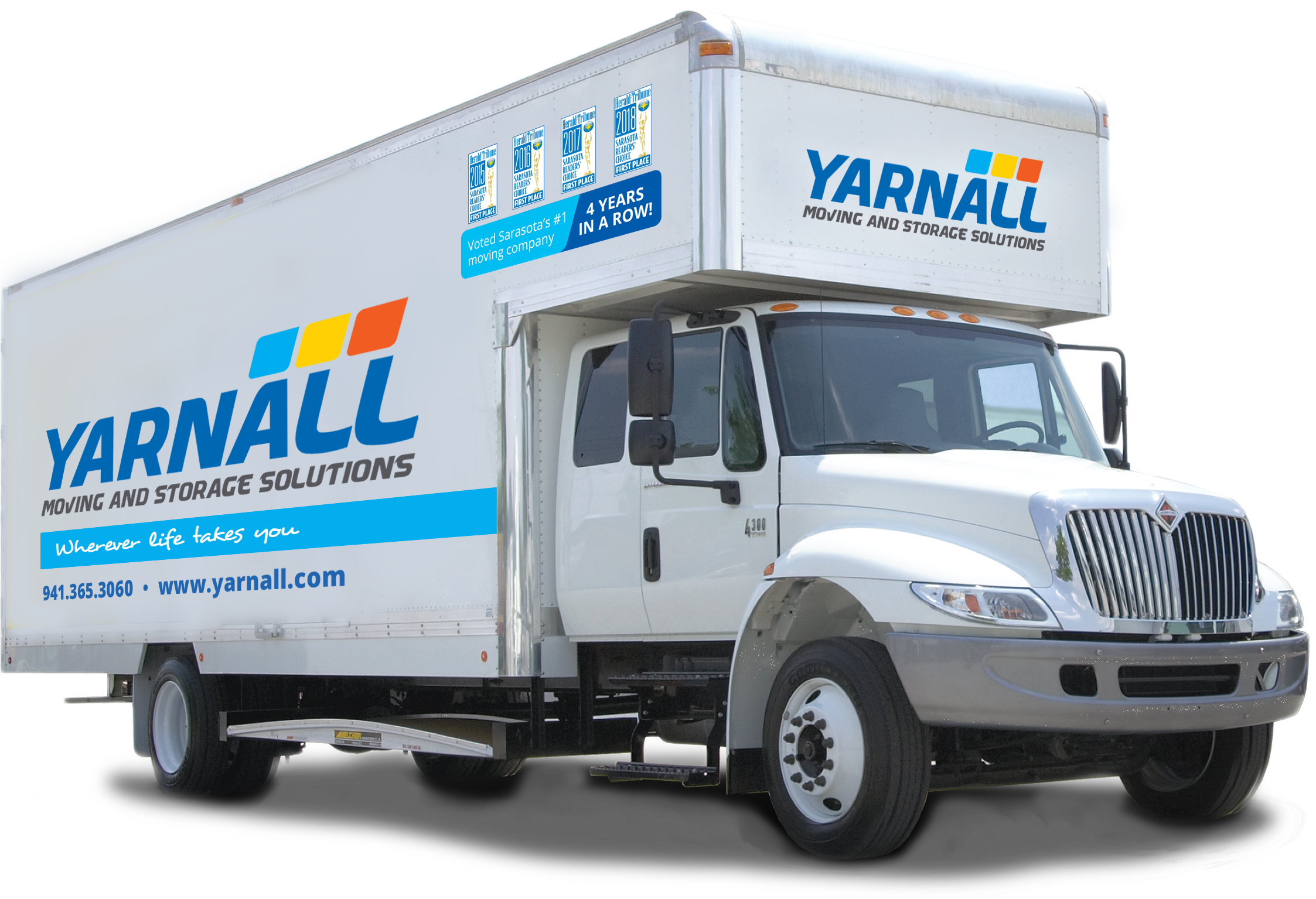 Residential Moving - United Van Lines Truck (2400x1638), Png Download