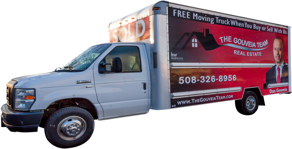 Moving Truck Services - Commercial Vehicle (1236x727), Png Download