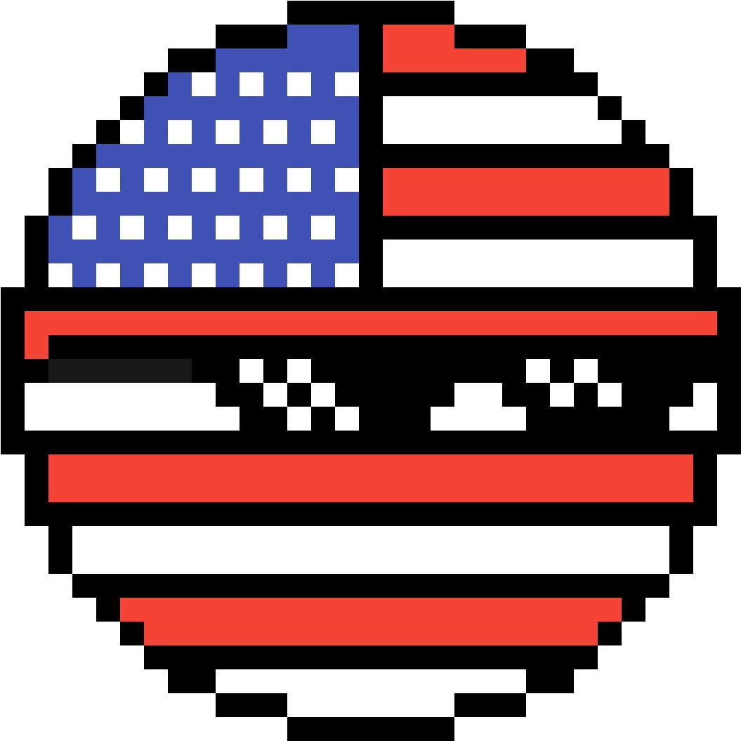 Mlg American Ball (1190x1190), Png Download