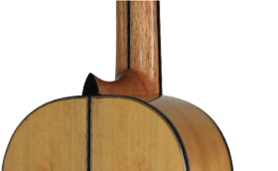 Flamenco Guitar Cypress “concert” Model - Plywood (672x350), Png Download