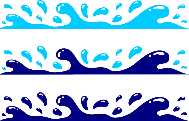 Splash, Water, Waves, Ocean, Sea, Ink - Water Clip Art Png (640x410), Png Download