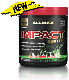 Allmax Impact Pre Workout (400x400), Png Download