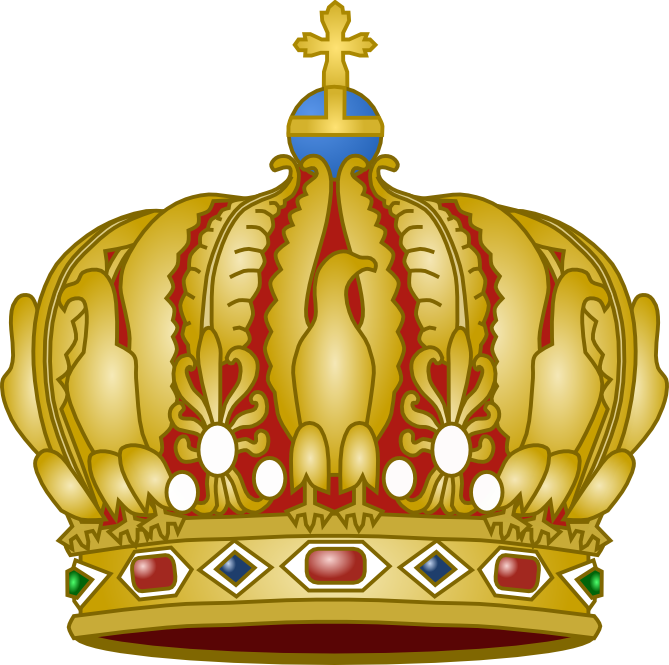 Imperial Crown Of Napoleon Bonaparte - French Empire Coat Of Arms (669x665), Png Download