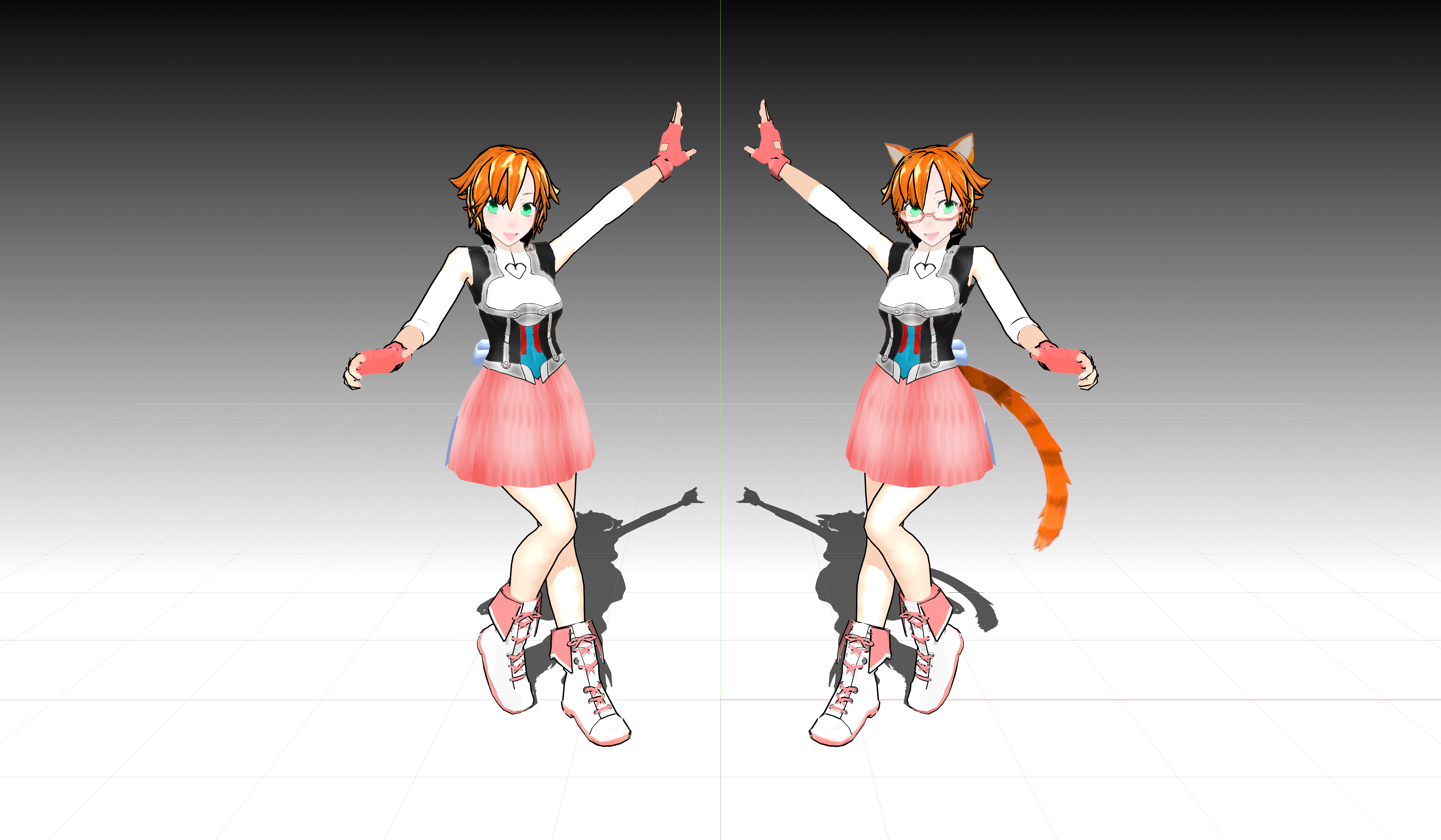 Nora Valkyrie Pmx Update W - Rwby Nyan Cat (5434x3168), Png Download