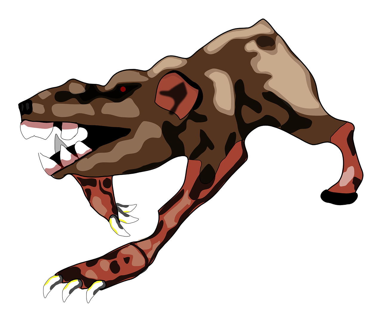 Diseased Rat Png (1280x1035), Png Download