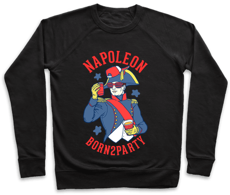 Napoleon Born2party Pullover - I M Not A Ghoul I Just Like Coffee (484x484), Png Download