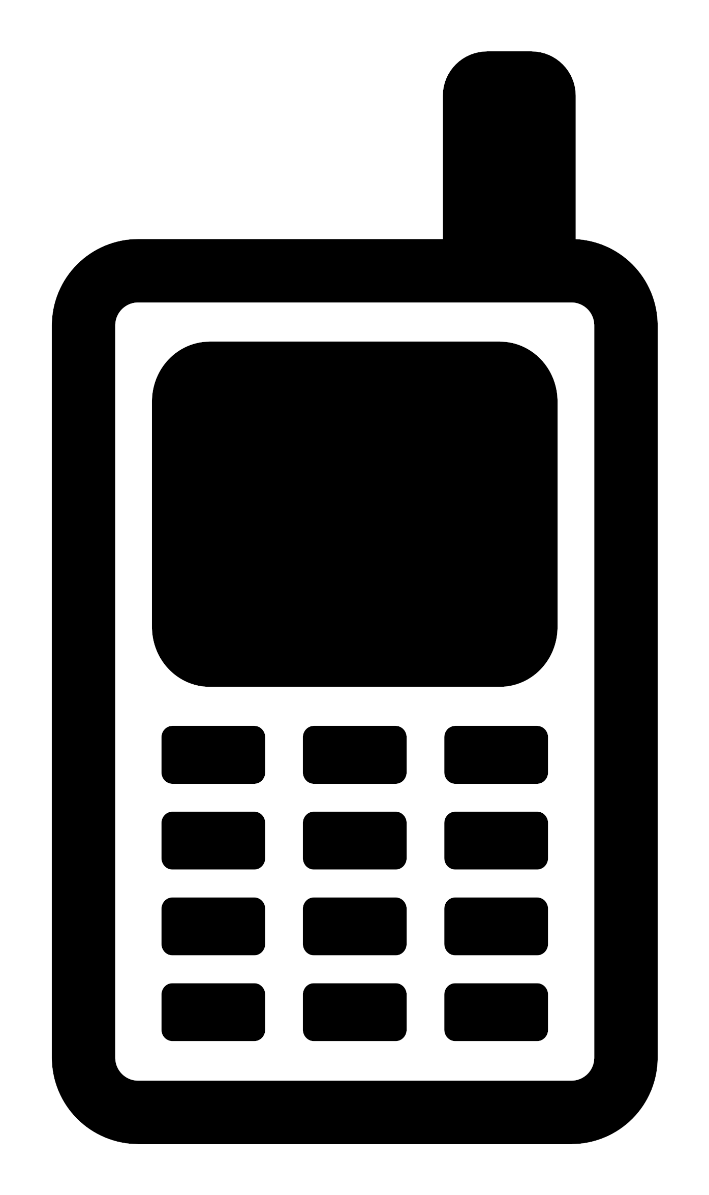 This Free Icons Png Design Of Mono Yahoo Mobile (2400x2400), Png Download