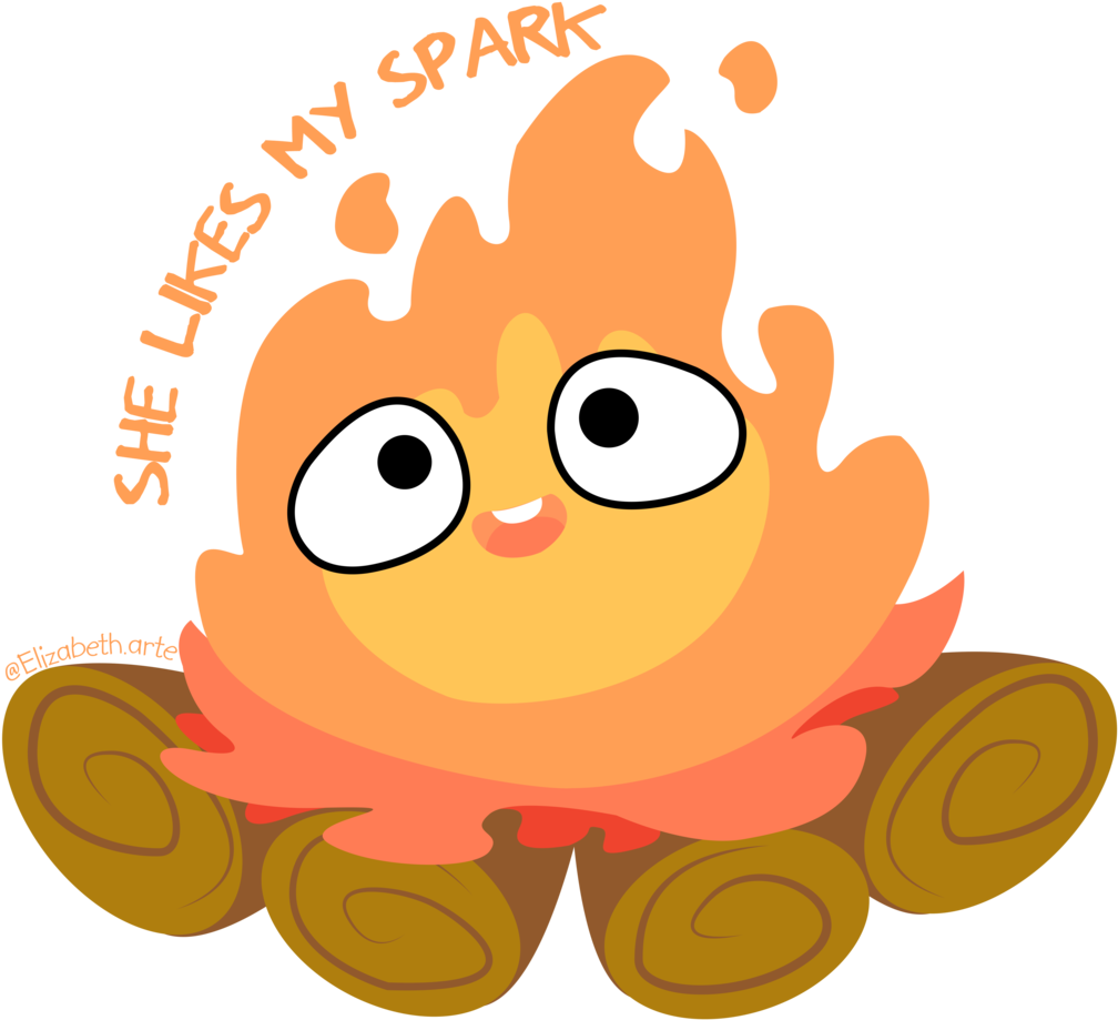 Banner Royalty Free Download Elizabetharte Favourites - Calcifer (1024x1024), Png Download