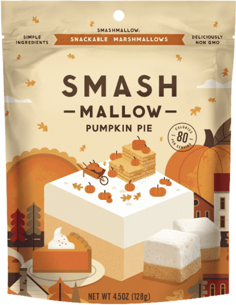 Learn More Smashmallow Pumpkin Pie - Pumpkin Spice Foods (1125x1125), Png Download
