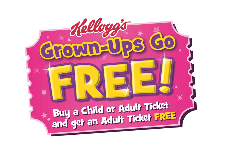 Grown Ups Go Free - Kelloggs Just Right Cereal 500g (800x520), Png Download