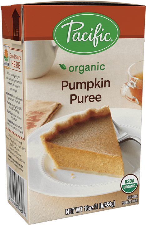 Pacific Foods - Organic Pumpkin Puree - 16 Oz. (1000x1000), Png Download