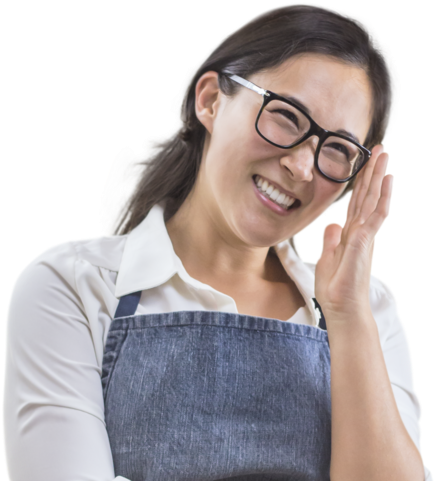 Small Business Solutions Intermediation - Young Asian Woman Png (640x480), Png Download