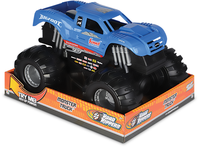 Road Rippers 10 Monster Truck (1002x672), Png Download