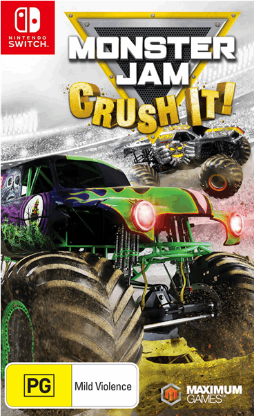 Monster Jam Crush It Switch (600x600), Png Download