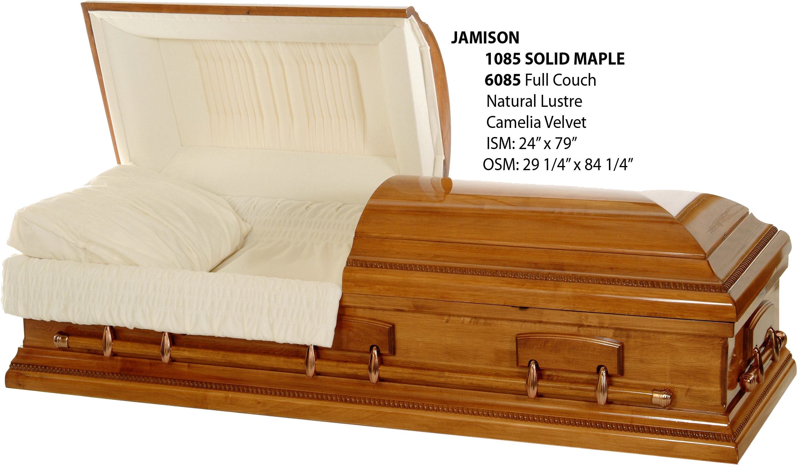 Maple Wood Coffin (2973x1800), Png Download
