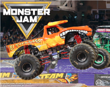 Monster Jam - Crush It (xbox One) (594x354), Png Download