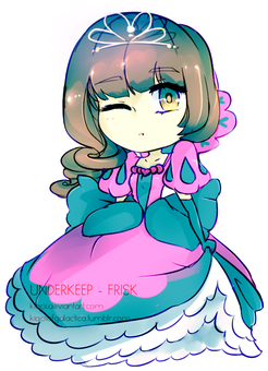 Underkeep // Frisk - Underkeep Frisk X Sans (350x350), Png Download