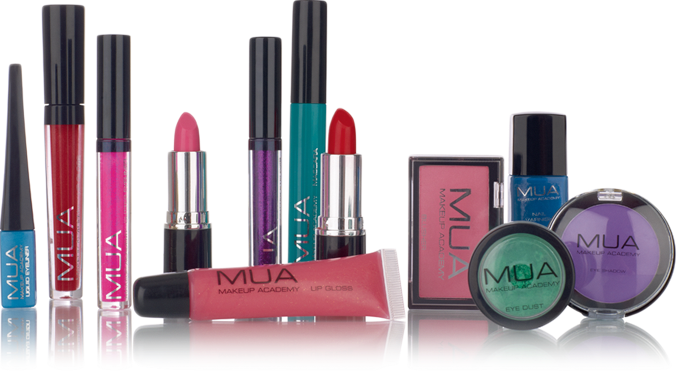 Best Mua Cosmetic You - Make Up Products Png (677x374), Png Download