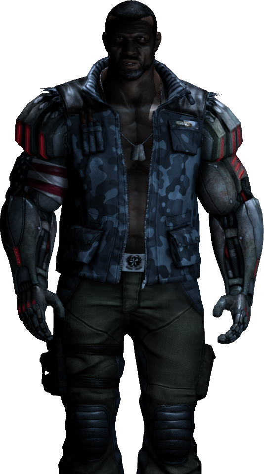 Jax - Mortal Kombat (534x960), Png Download