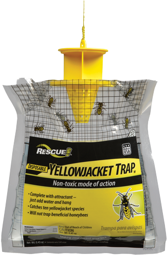Disposable Yellowjacket Trap - Yellow Jacket Trap Lowes (520x520), Png Download