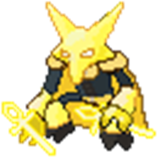 Hero Alakazam - Cartoon (420x420), Png Download