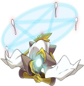 Sun/moon - Mega Alakazam - Mega Alakazam Art (380x380), Png Download