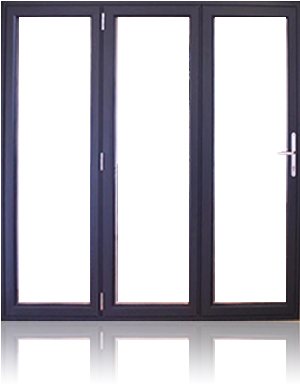 Upvc Door Glass Replacement - Bi Fold Door Png (300x400), Png Download