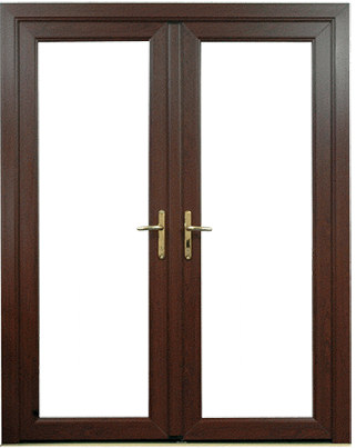 Double Door Png - Glass Double Doors Png (321x403), Png Download