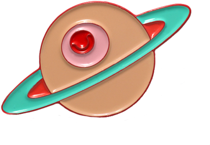 Boob Planet Pin - Breast (525x525), Png Download