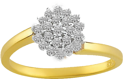 Diamond-jewel - Pre-engagement Ring (640x471), Png Download