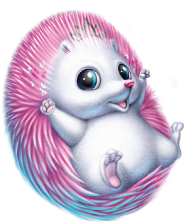 Princess Prickles - Little Live Pets Lil' Hedgehog Princess Prickles Pet (495x565), Png Download