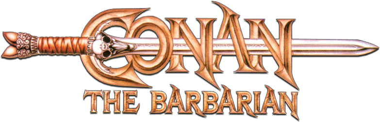 Conan The Barbarian Logo - Conan The Barbarian 1982 Logo (800x310), Png Download